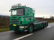 Lotra krer Euro 6 med fire-akslet Scania